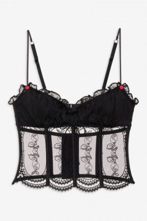 Black For Love & Lemons Roxanne Bustier | US-DLTA83042