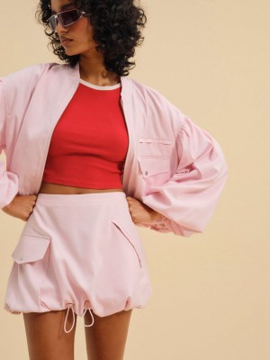 Pink For Love & Lemons Elanah Jacket | US-CKFX63741