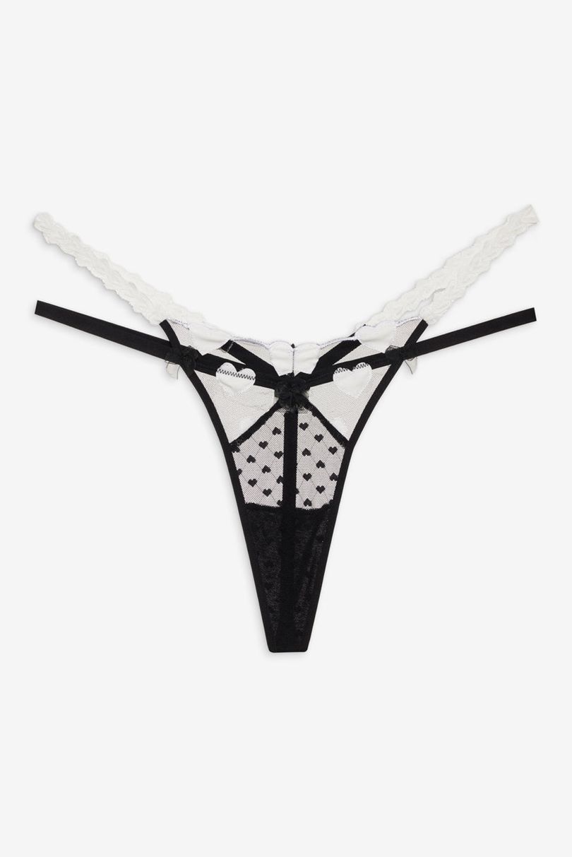 Black For Love & Lemons Mia Thong | US-UZCV42158