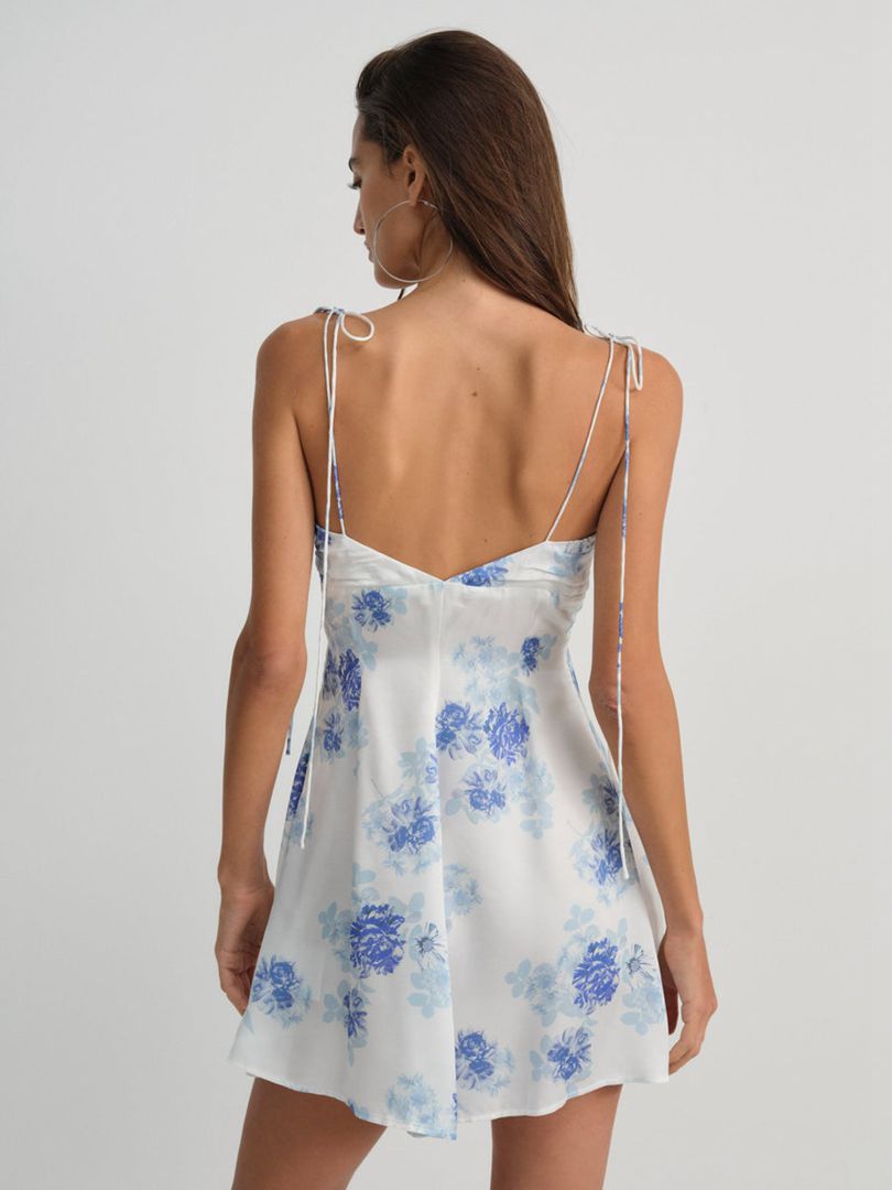 Blue For Love & Lemons Adira Mini Dress | US-LBKT65703