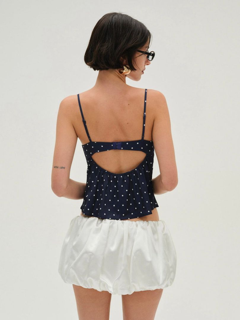 Blue For Love & Lemons Babette Top | US-BIKE37092