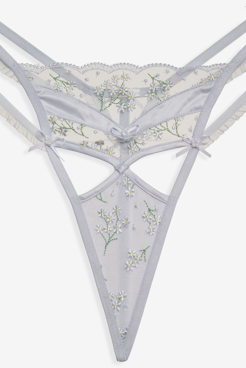 Blue For Love & Lemons Babys Breath Thong | US-EZPL72651