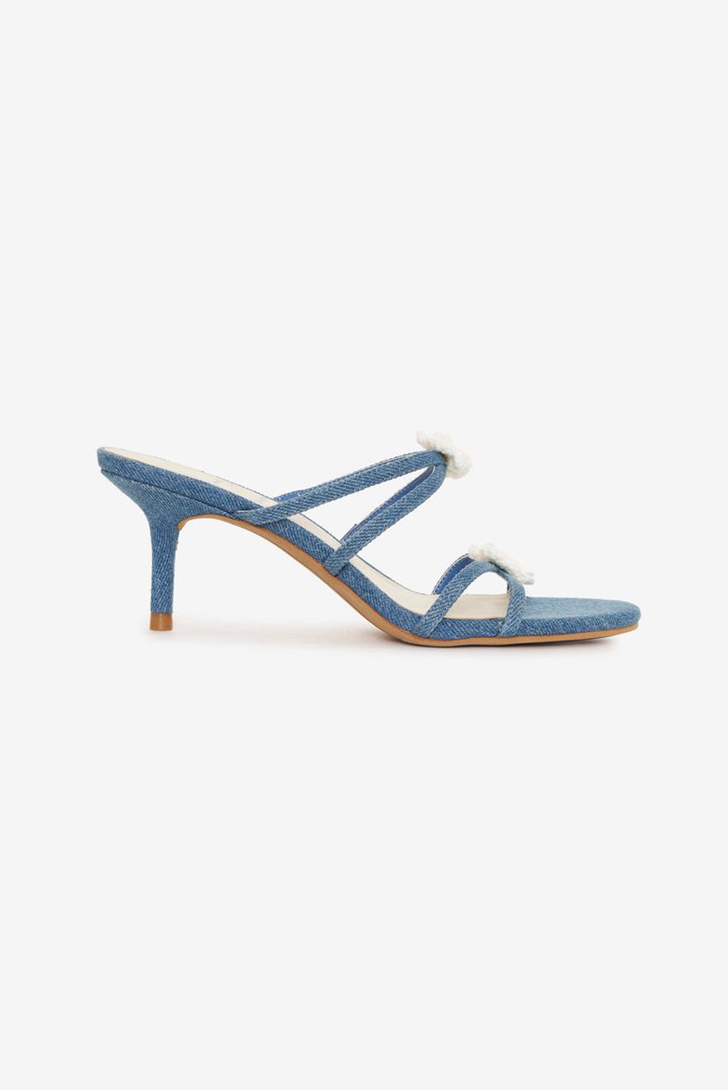 Blue For Love & Lemons Bete Heels | US-EGNS5863