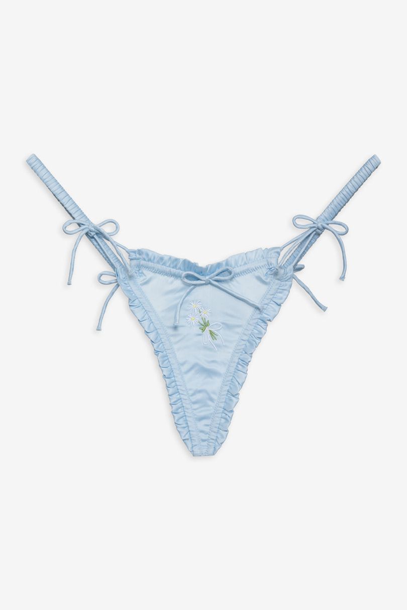 Blue For Love & Lemons Everyday Thong | US-ZGQS82751