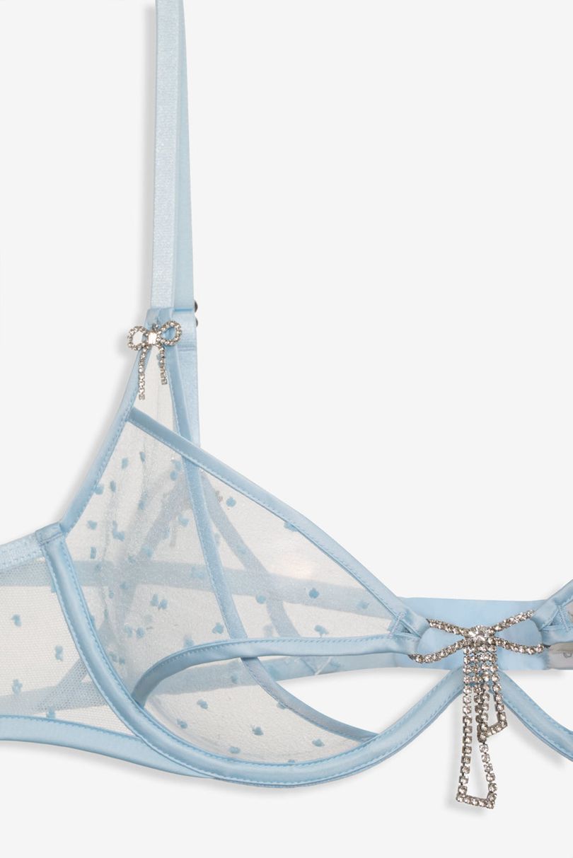 Blue For Love & Lemons Izzy Underwire Bra | US-TDYO71059