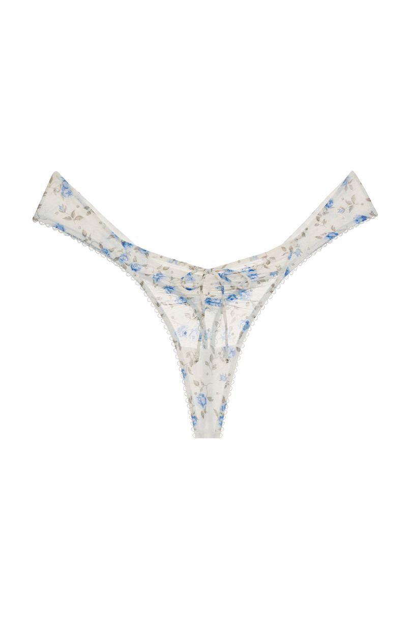 Blue For Love & Lemons Lottie Thong | US-WTFM95841