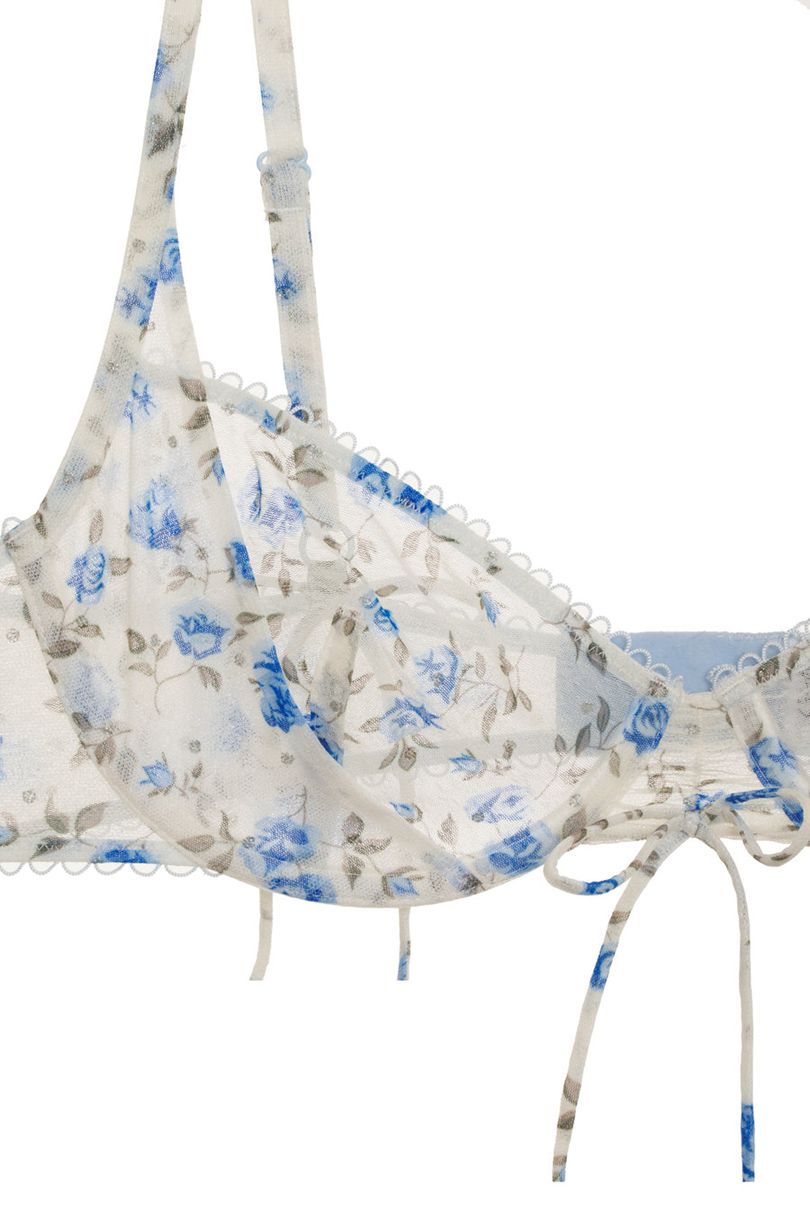 Blue For Love & Lemons Lottie Underwire Bra | US-SNOK32741