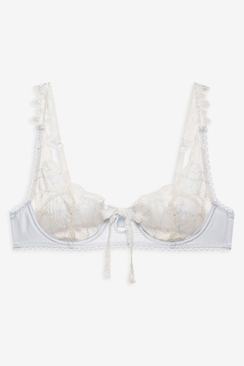 Blue For Love & Lemons Pure Heart Underwire Bra | US-NPVI13974