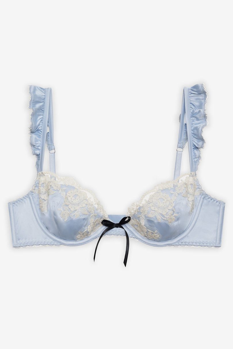 Blue For Love & Lemons Sweetheart Underwire Bra | US-YUSH24905