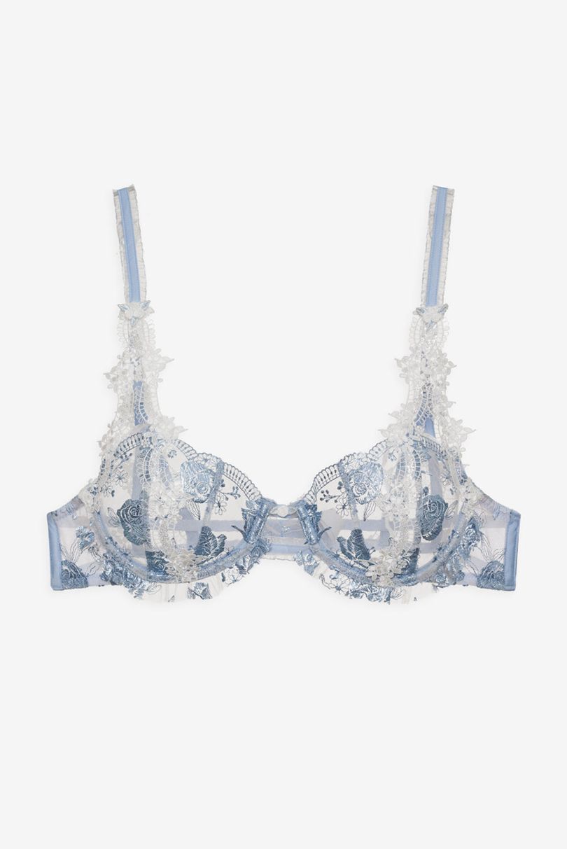 Blue For Love & Lemons Zoeva Underwire Bra | US-QONW72580