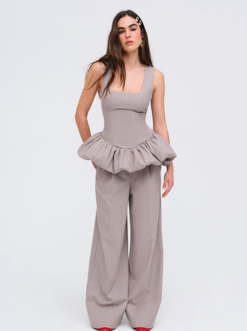 Grey For Love & Lemons Marianne Pants | US-UTLJ8659