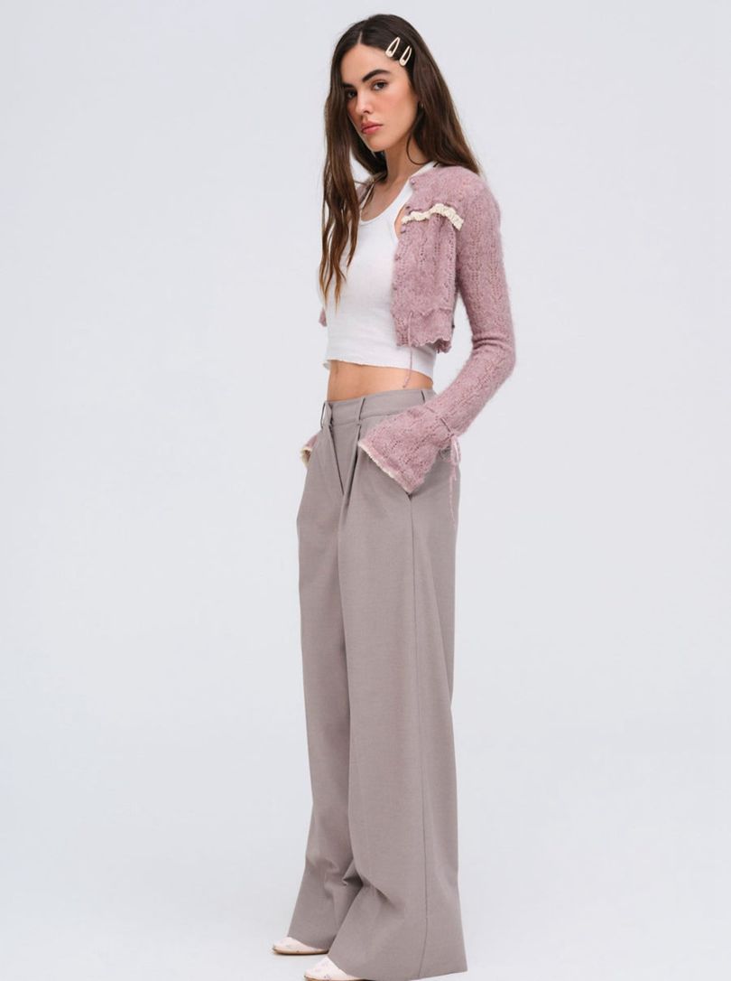 Grey For Love & Lemons Marianne Pants | US-UTLJ8659