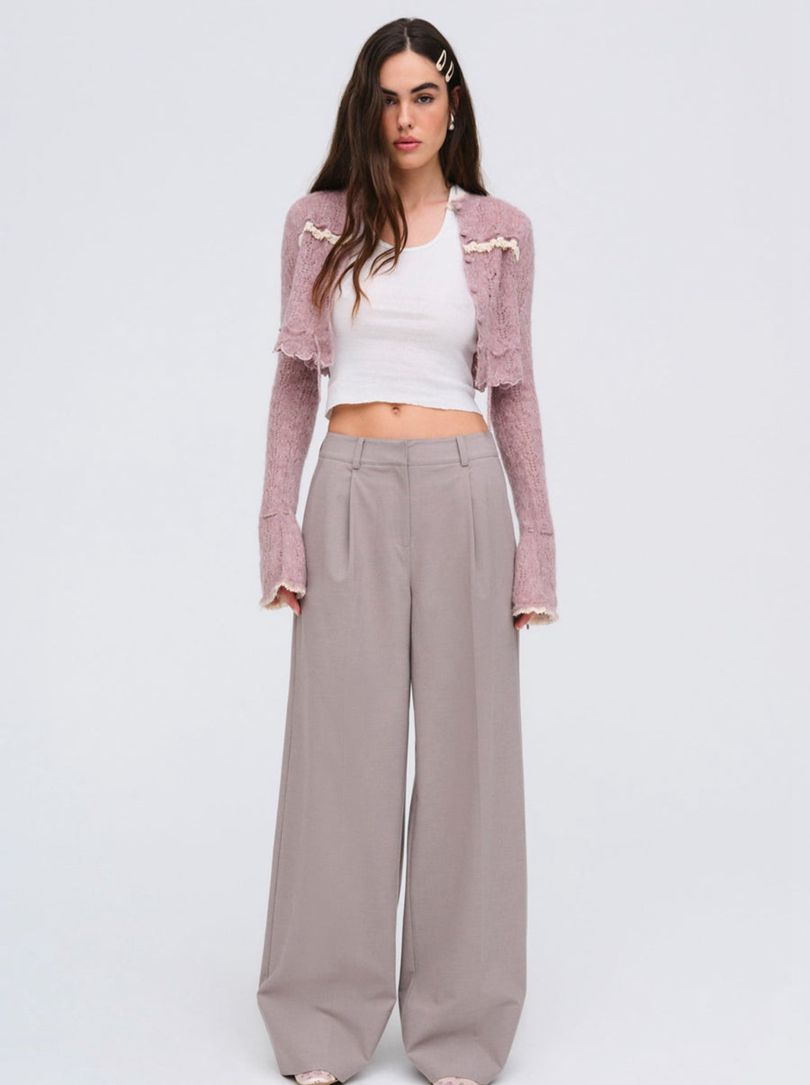 Grey For Love & Lemons Marianne Pants | US-UTLJ8659