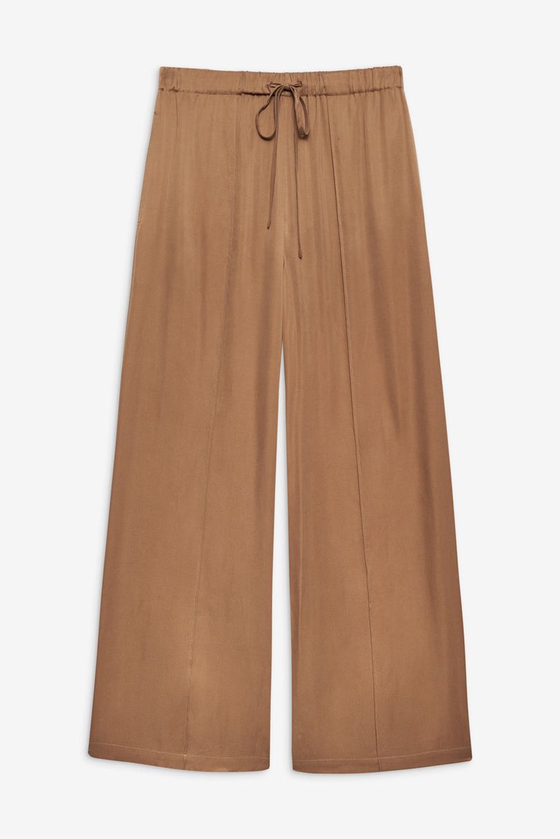 Neutral For Love & Lemons Clarabell Wide-Leg Pants | US-MWNU31698