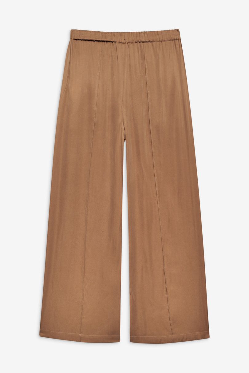 Neutral For Love & Lemons Clarabell Wide-Leg Pants | US-MWNU31698