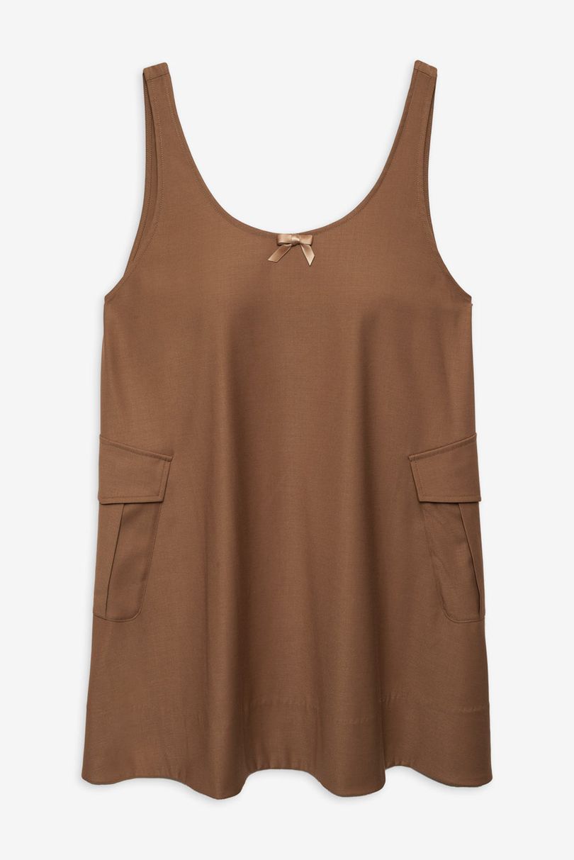 Neutral For Love & Lemons Elanah Mini Dress | US-LBKP15327