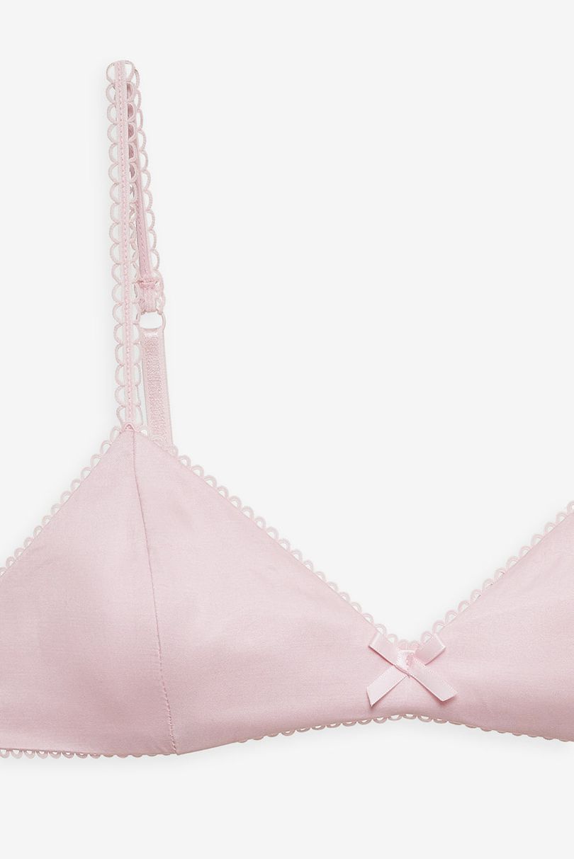 Pink For Love & Lemons Clarabell Bra | US-QCYH23698