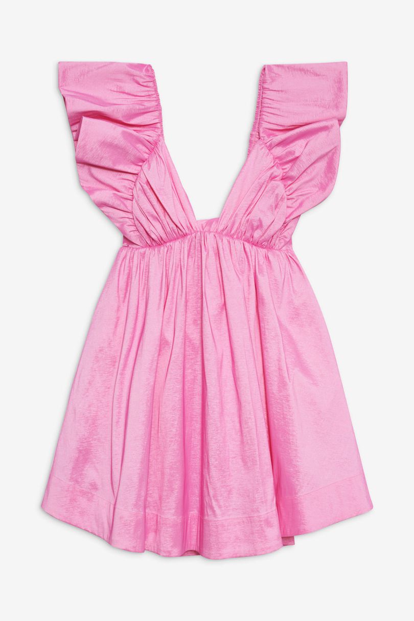 Pink For Love & Lemons Clementine Mini Dress | US-XHUF30974