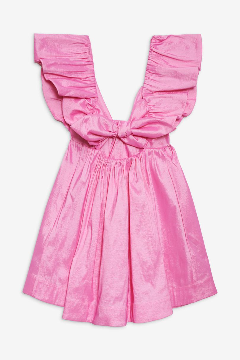 Pink For Love & Lemons Clementine Mini Dress | US-XHUF30974