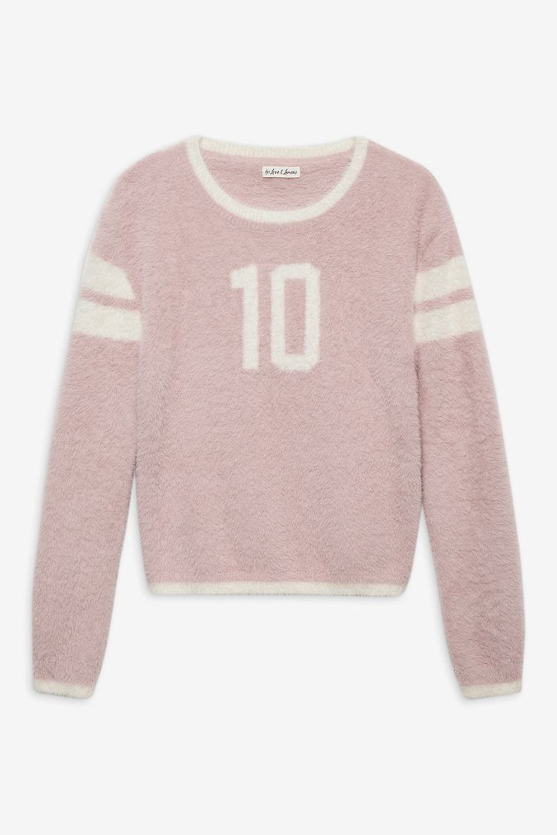 Pink For Love & Lemons Founded in10 Sweater | US-TRFM85037