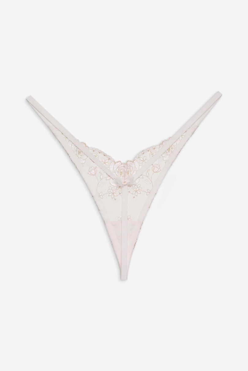 Pink For Love & Lemons Maribel Thong | US-VFIJ19830