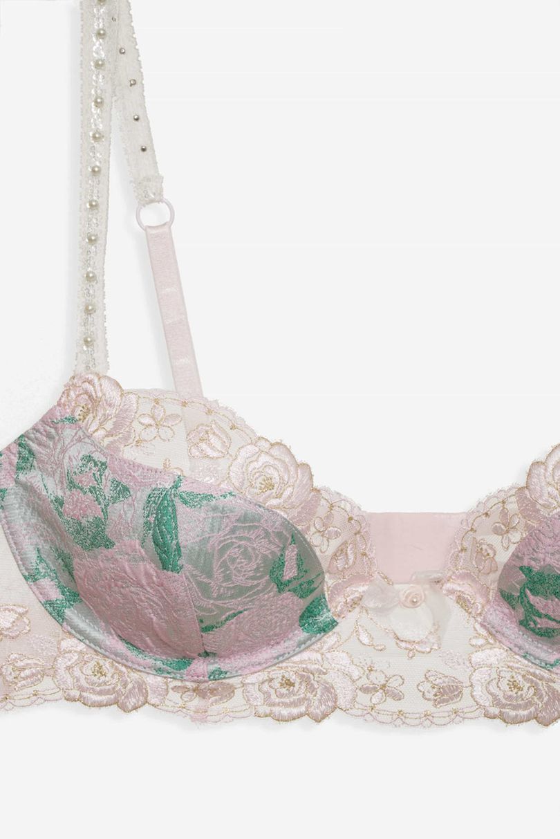 Pink For Love & Lemons Maribel Underwire Bra | US-SZMT85431