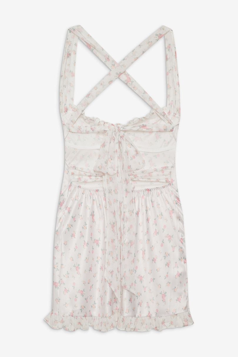 Pink For Love & Lemons Sabrina Slip Dress | US-GCOI40931