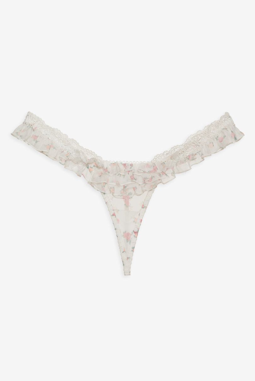 Pink For Love & Lemons Sabrina Thong | US-TRMF89532