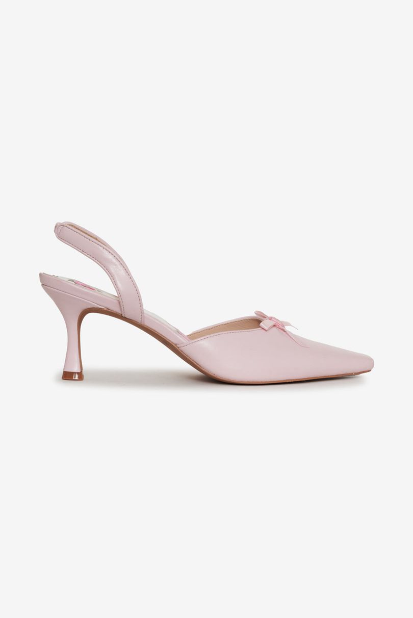 Pink For Love & Lemons Suzette Heels | US-LHZJ45127