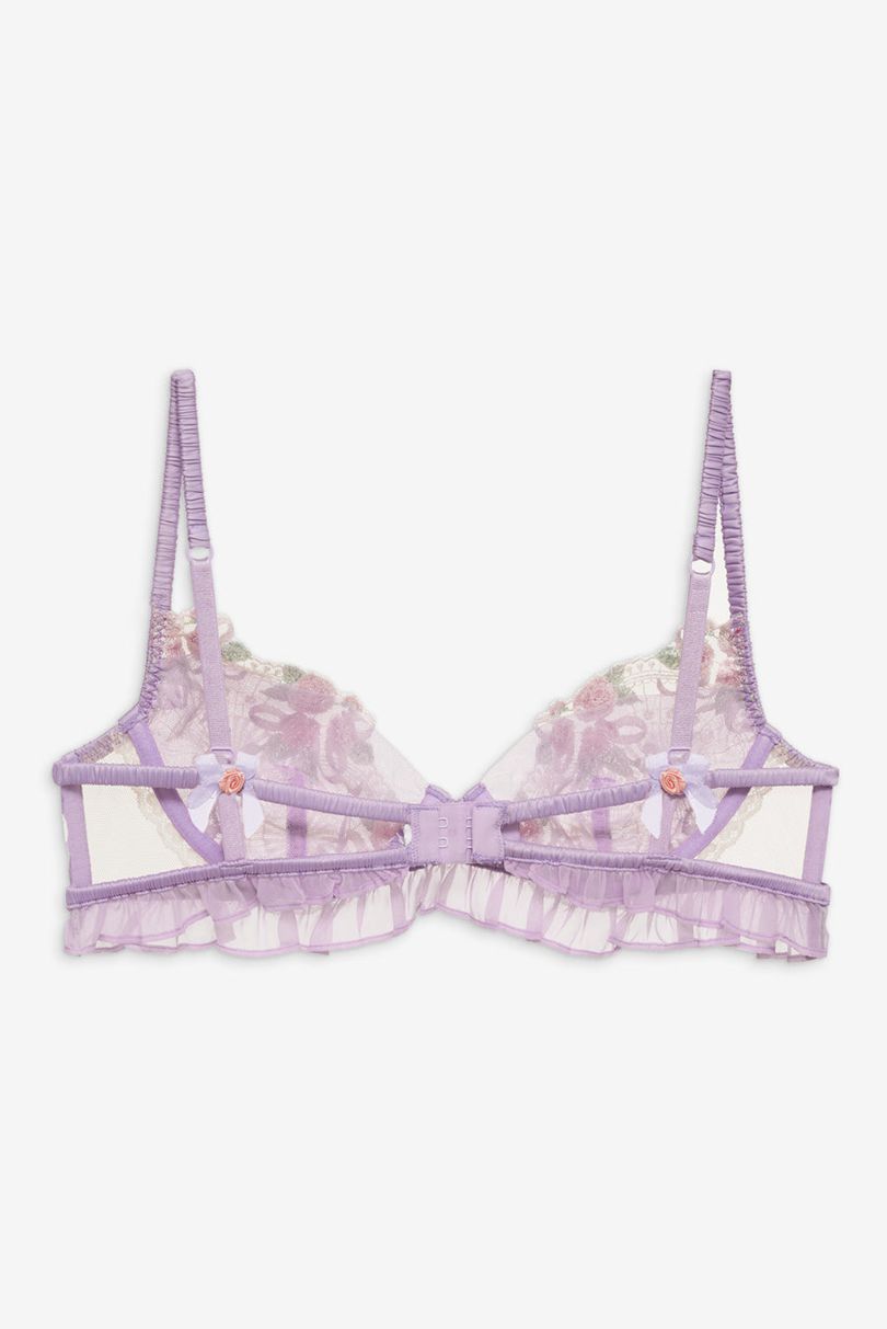 Purple For Love & Lemons Serenity Underwire Bra | US-AHWK59760