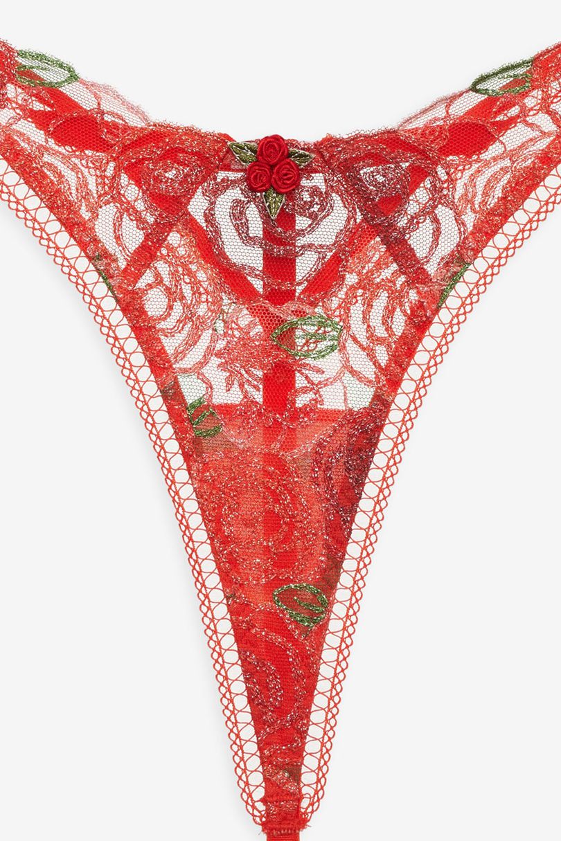 Red For Love & Lemons Gene Thong | US-AEJV28674