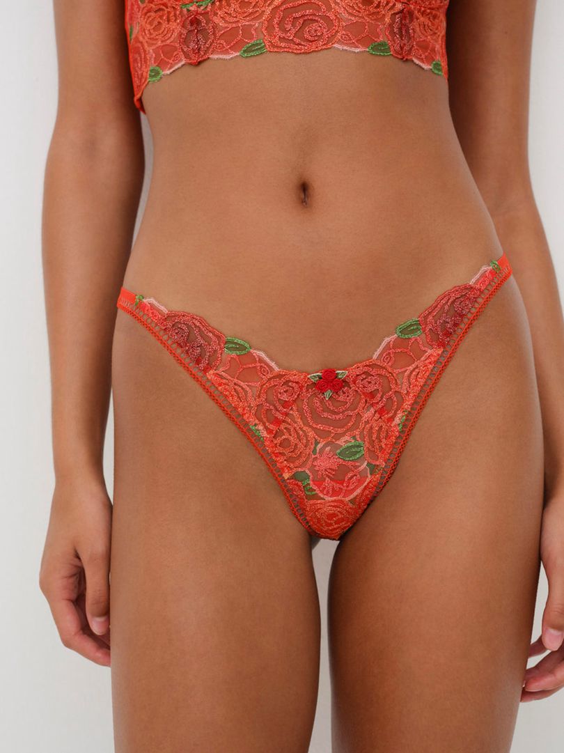 Red For Love & Lemons Gene Thong | US-AEJV28674