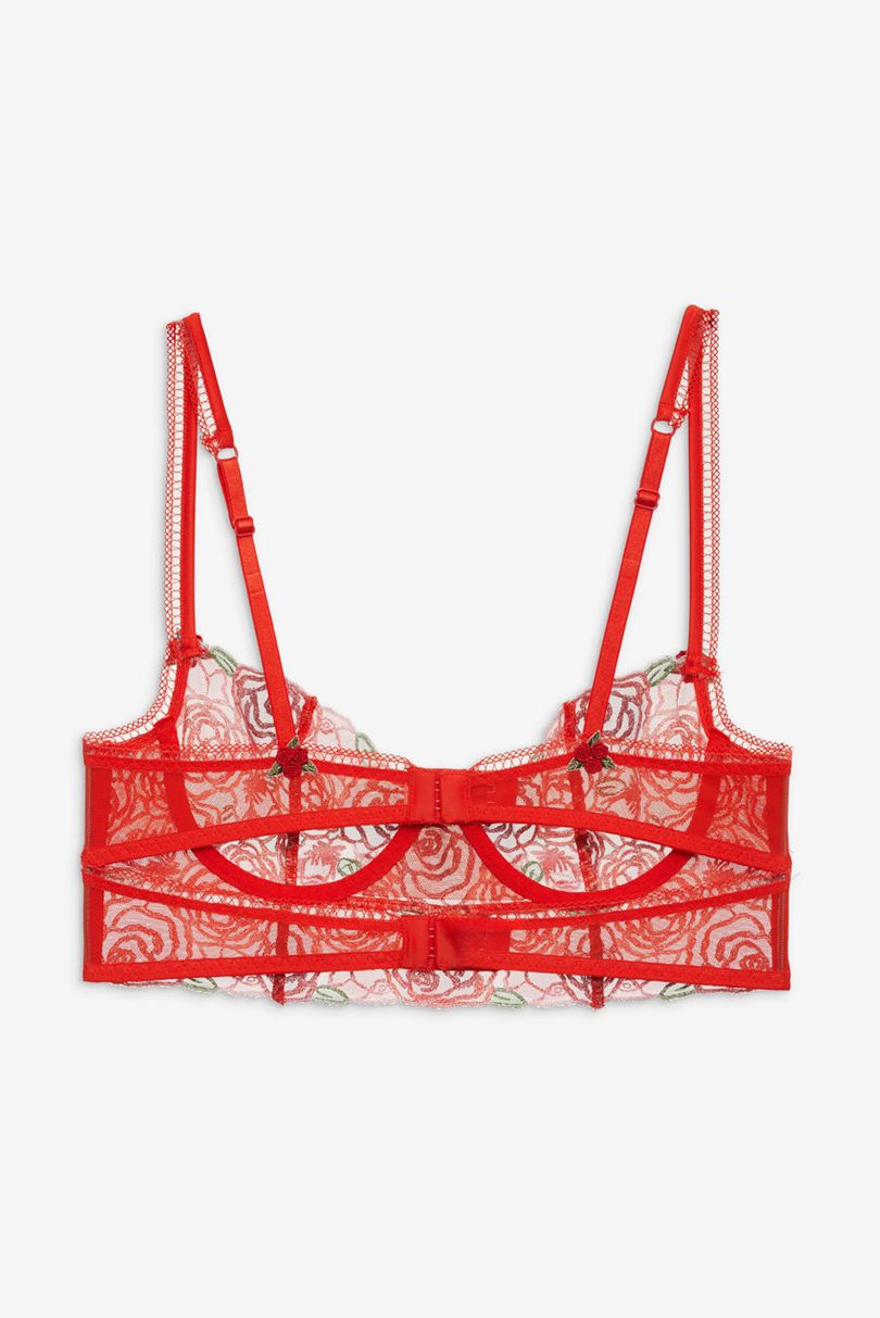 Red For Love & Lemons Gene Underwire Bra | US-JGNM91462