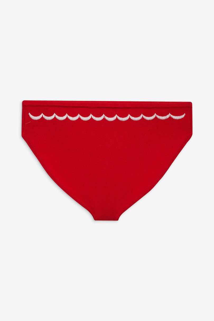 Red For Love & Lemons Josephina Panties | US-MTUW23791