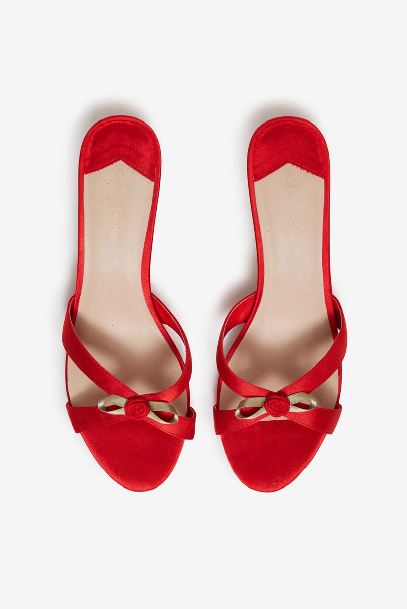 Red For Love & Lemons Shawna Heels | US-YKHP95102