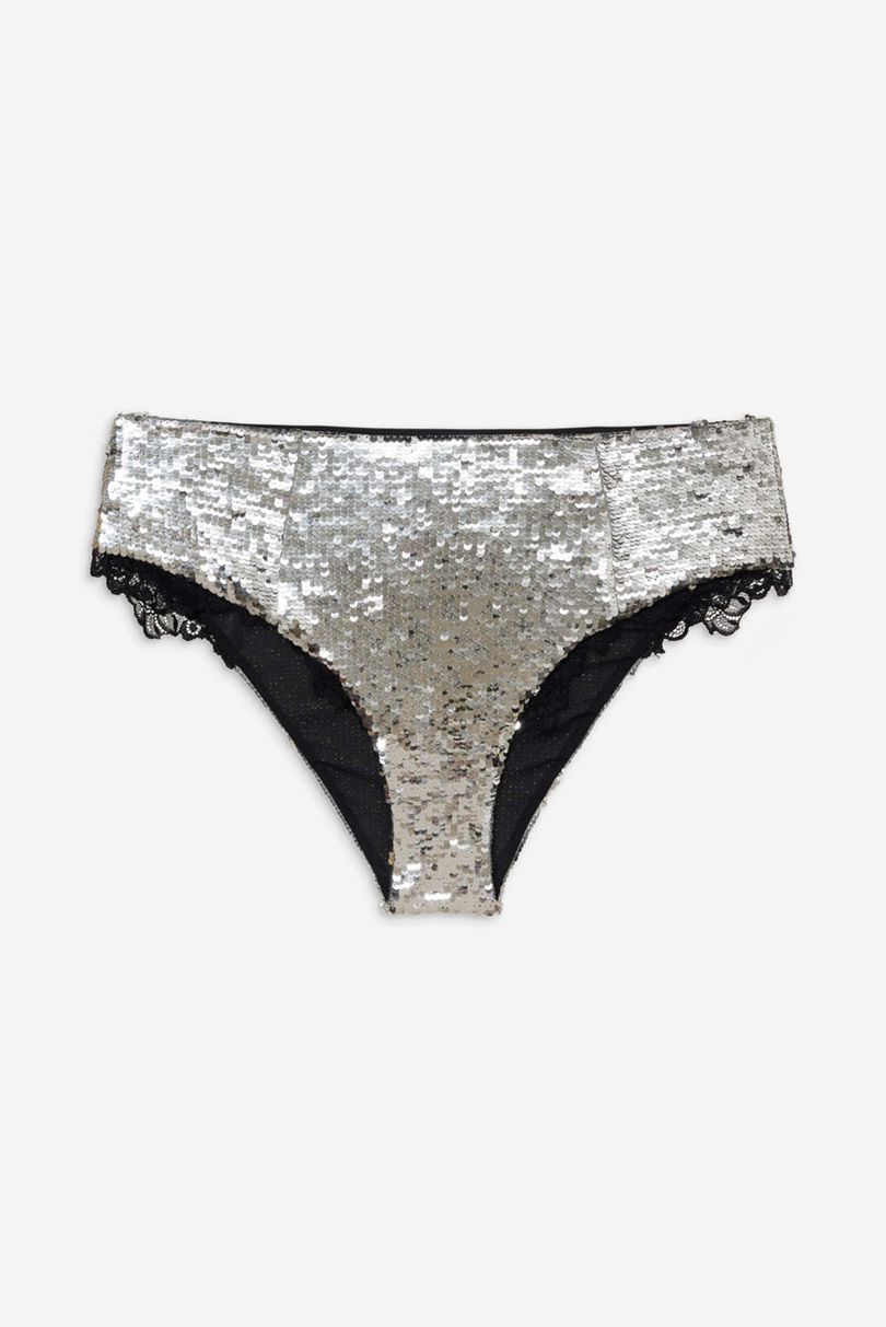 Silver For Love & Lemons Maia High-waist Panties | US-IOBT69425