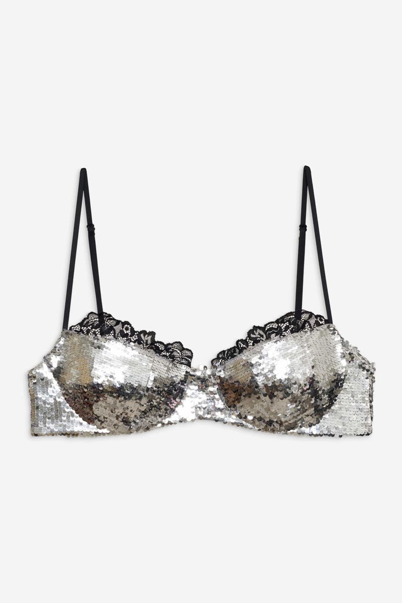 Silver For Love & Lemons Maia Underwire Bra | US-VCKJ91827