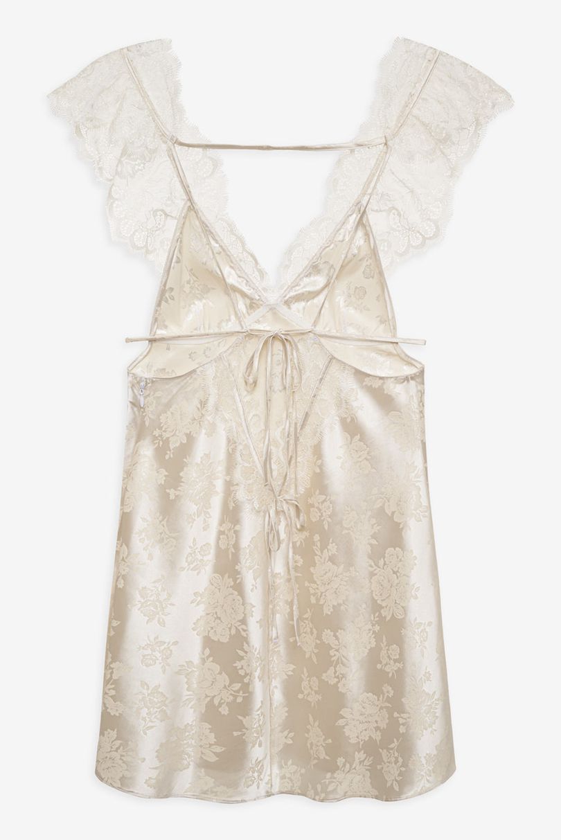 White For Love & Lemons Audrey Slip Dress | US-SMCX40123