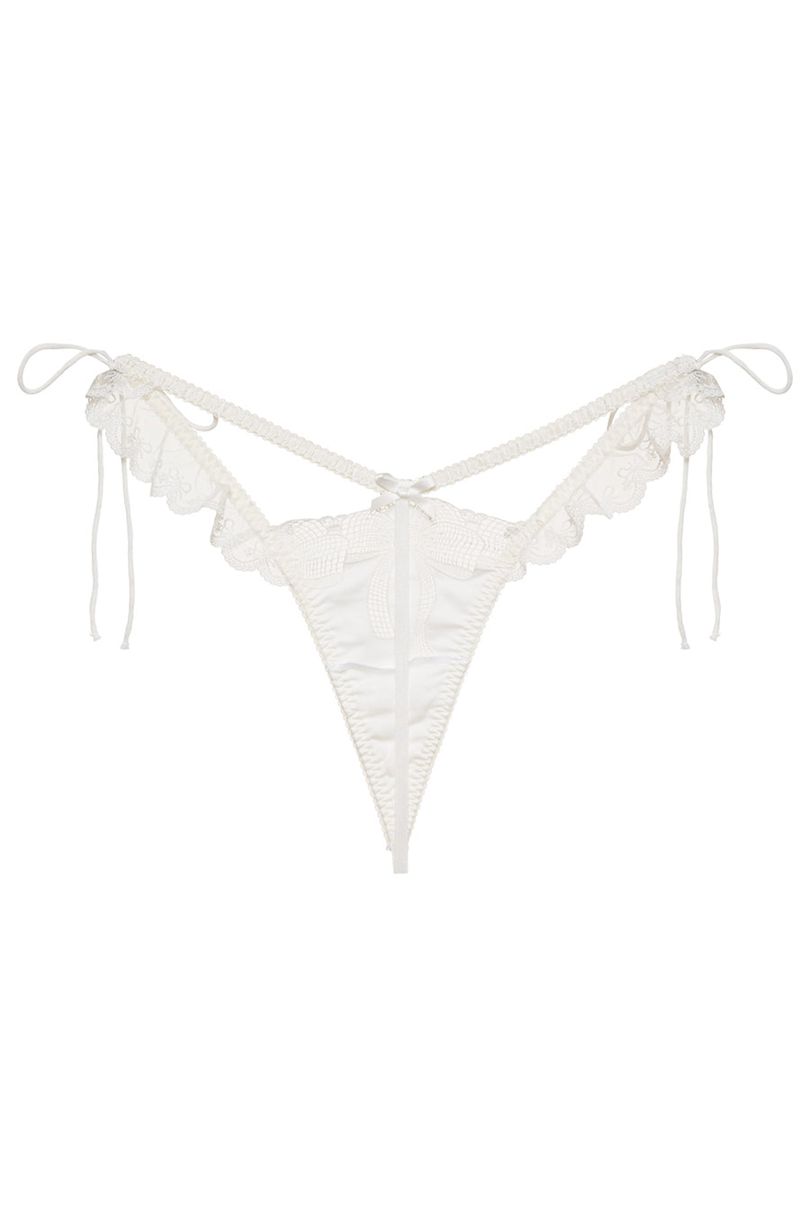 White For Love & Lemons Beau Thong | US-HOFW87435