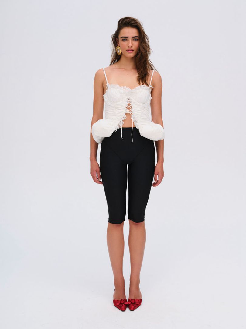 White For Love & Lemons Camdyn Top | US-UQGJ12368