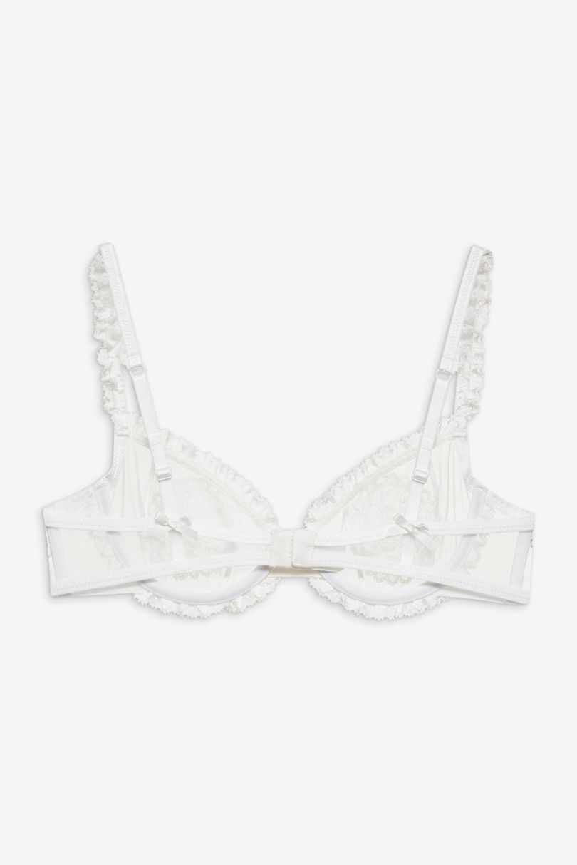 White For Love & Lemons Eloise Underwire Bra | US-KBZF15682