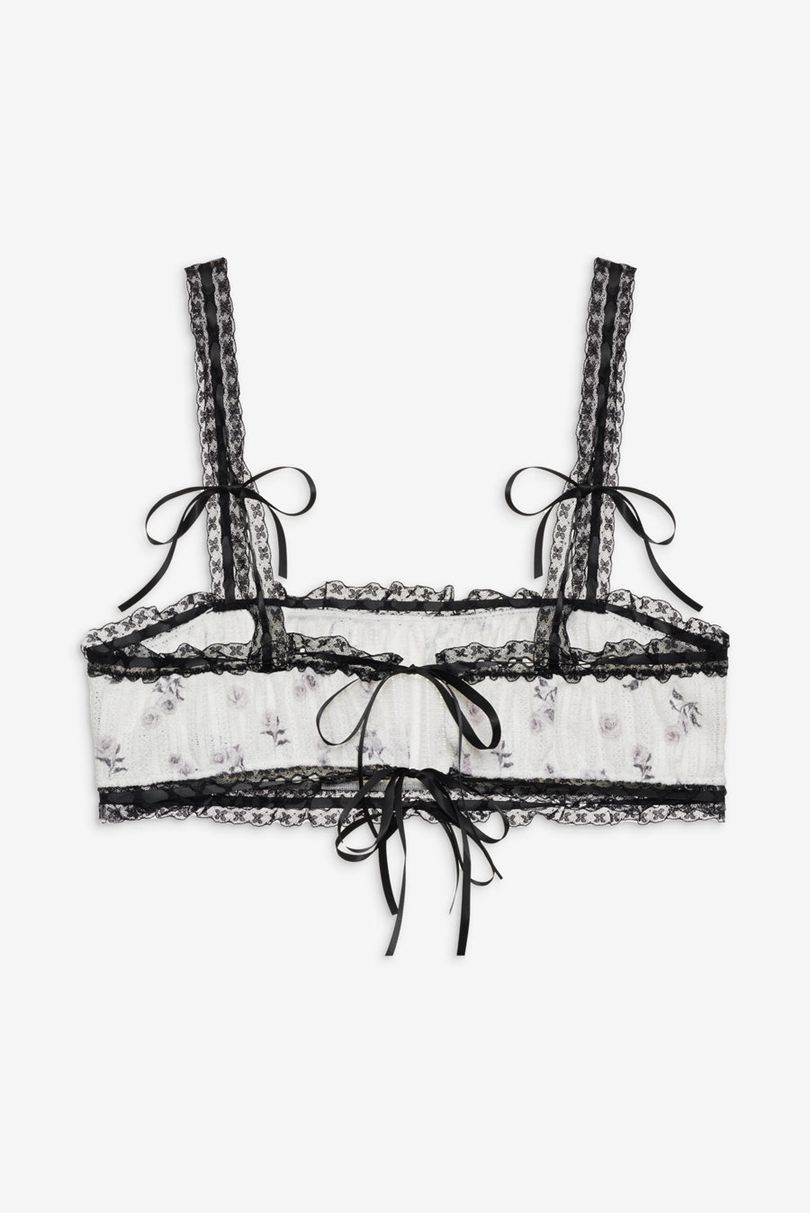 White For Love & Lemons Fawn Bralette | US-ANIG10873