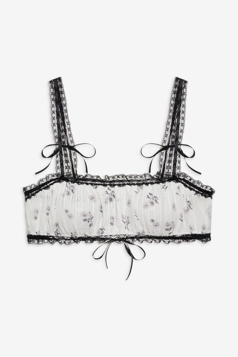 White For Love & Lemons Fawn Bralette | US-ANIG10873