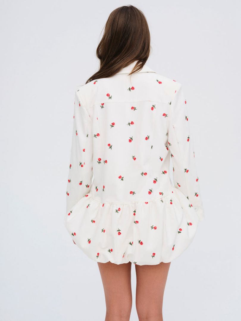 White For Love & Lemons Talia Blazer Mini Dress | US-JBAC54963