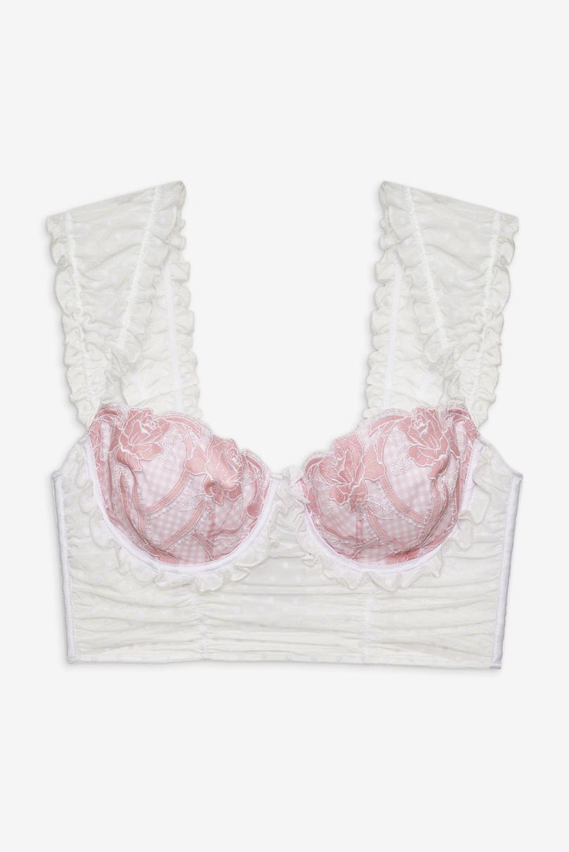 White For Love & Lemons Tawny Bustier | US-GPDW90718