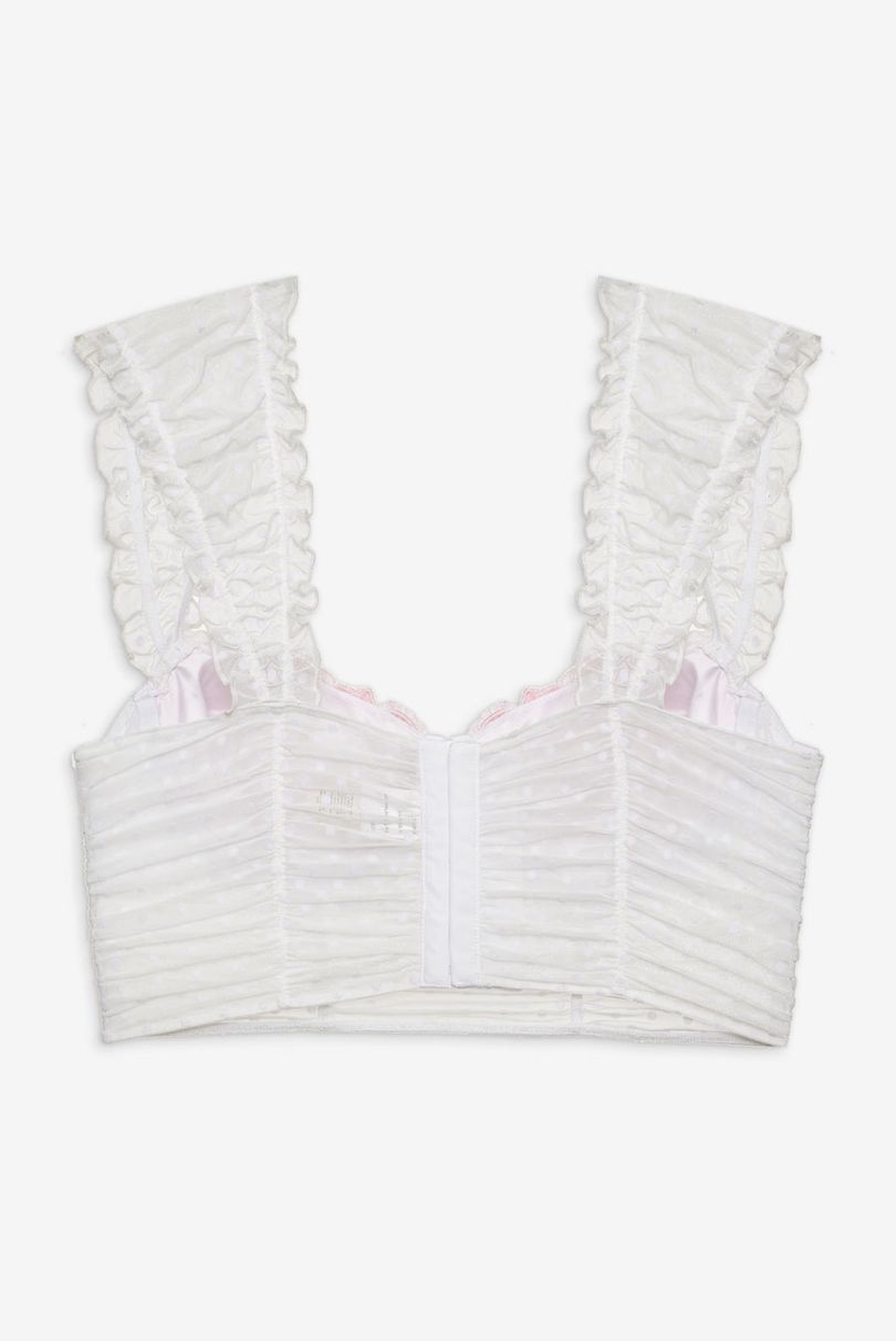 White For Love & Lemons Tawny Bustier | US-GPDW90718